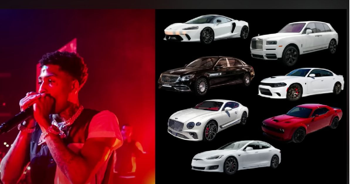 car collection of nba youngboy