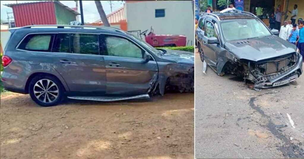 PM Modi's Brother Meets with an Accident in his Mercedes GLS