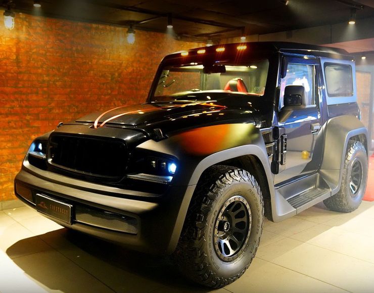This DC Thar Is India’s Most Luxurious Mahindra Thar