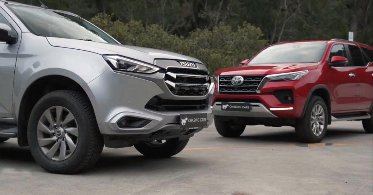 2023 Isuzu MU-X vs Toyota Fortuner