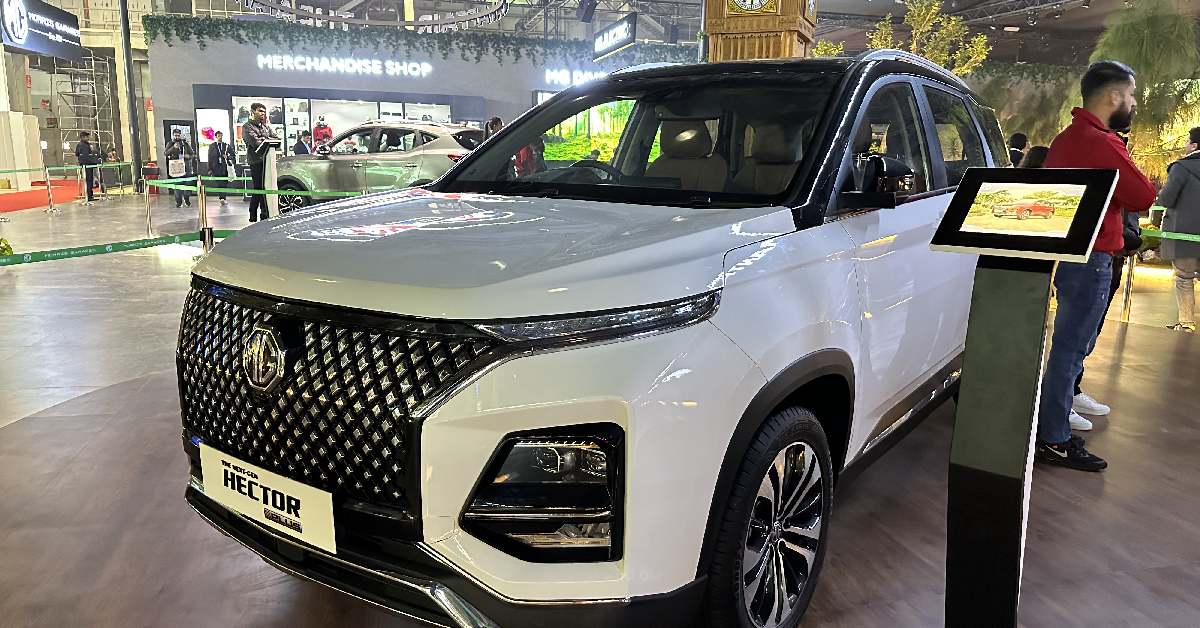 MG Hector Facelift Launched at Auto Expo 2023