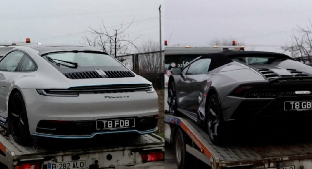 Andrew Tate's Cars Seized