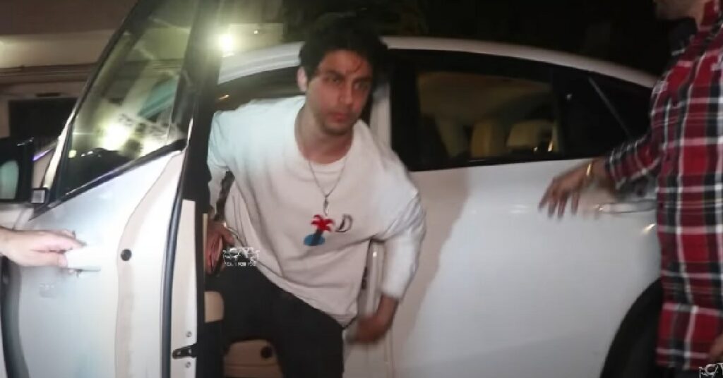 Aryan Khan in Mercedes GLE AMG