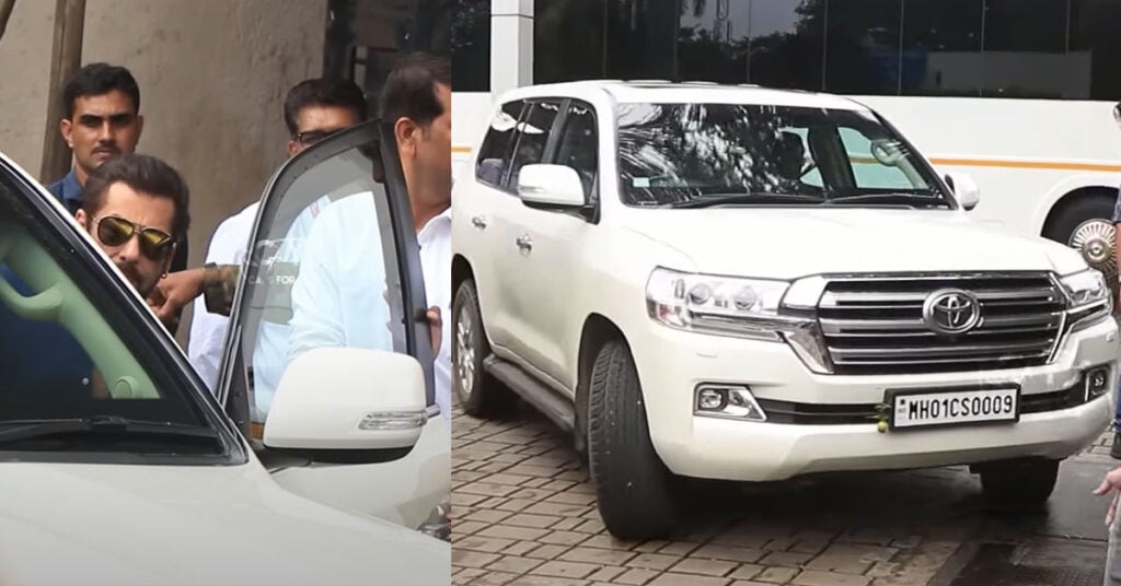 Salman Khan Upgrades To Bulletproof Toyota Land Cruiser