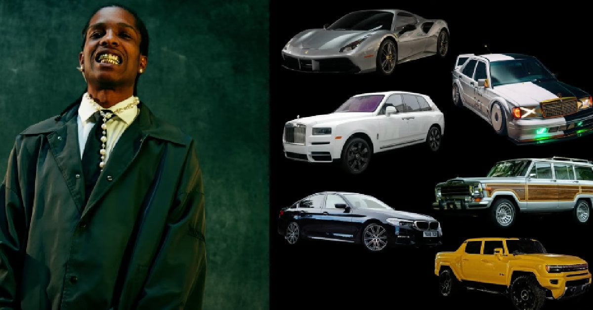 car collection of ASAP Rocky