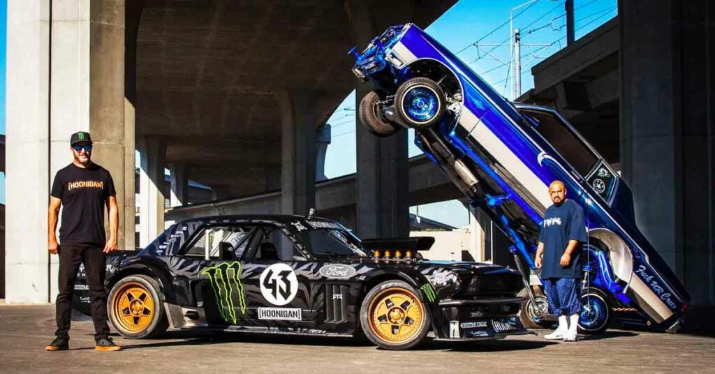 car collection of ken block