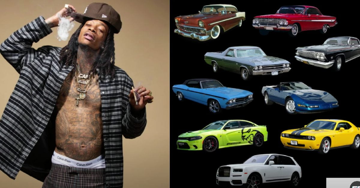 car collection of wiz khalifa