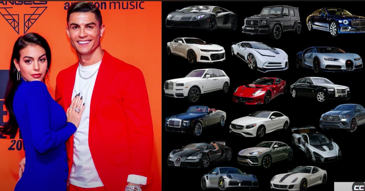 Car Collection of Cristiano Ronaldo and Georgina Rodriguez