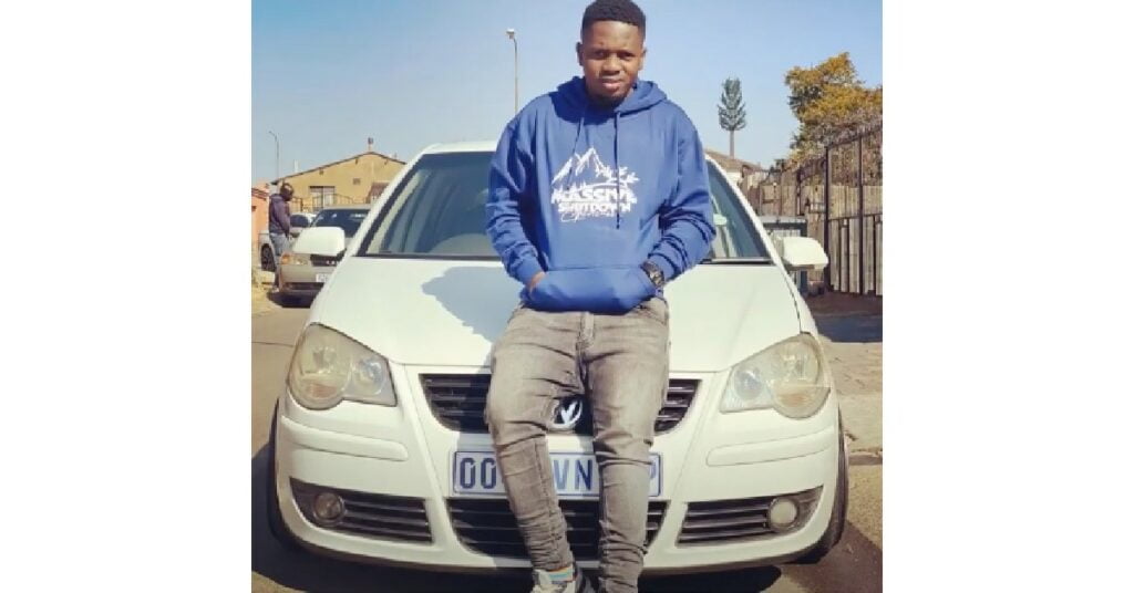 DJ Jaivane with his VW Polo