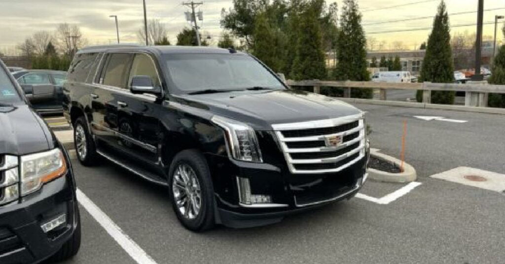 Doja Cat with her Cadillac Escalade