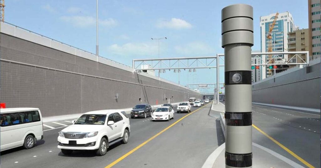 dubai traffic violations radar detection