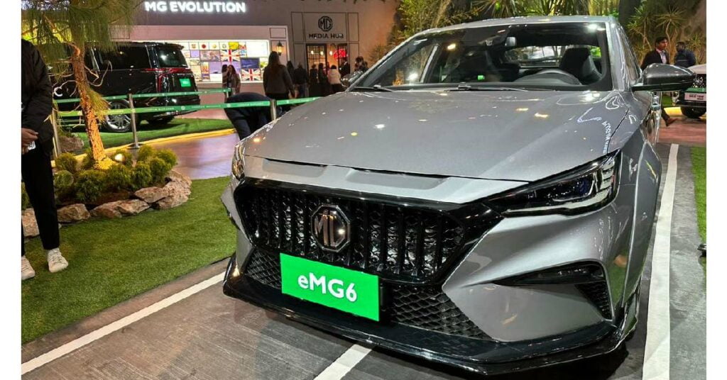 eMG6 at Auto Expo 2023