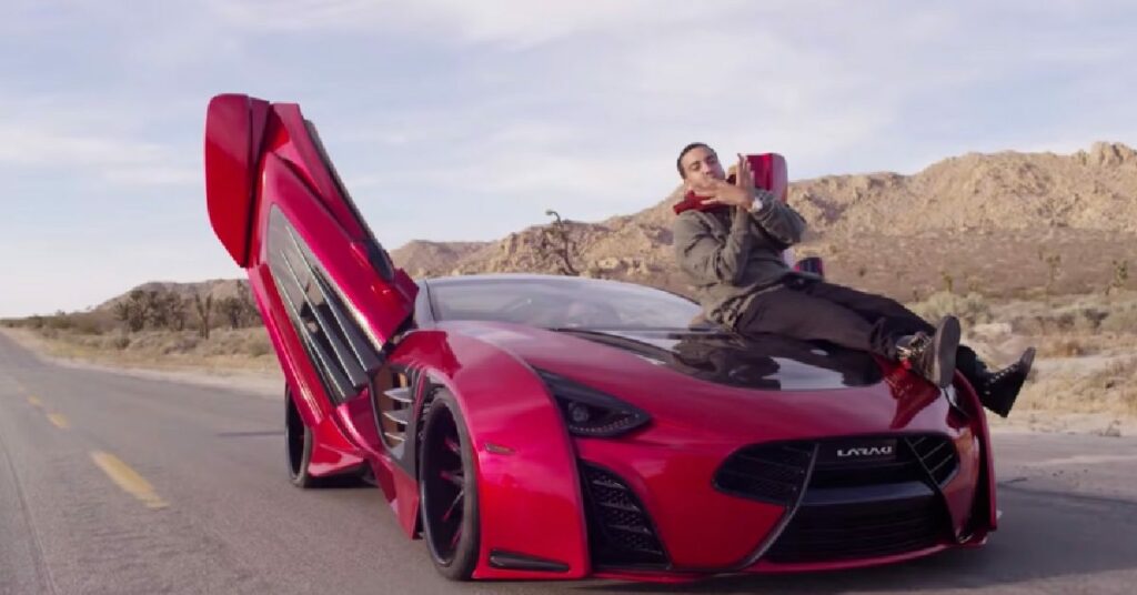 French Montana with his Laraki Epitome