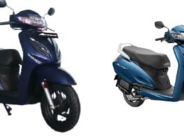 Honda Activa H-Smart vs 6G Comparison