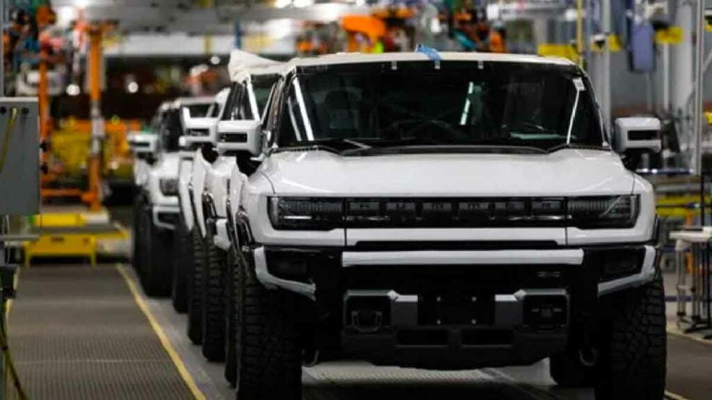 Hummer EV production