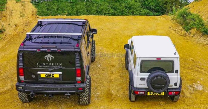 Jimny vs Hummer H2 Off-Roading Challenge – VIDEO » Car Blog India