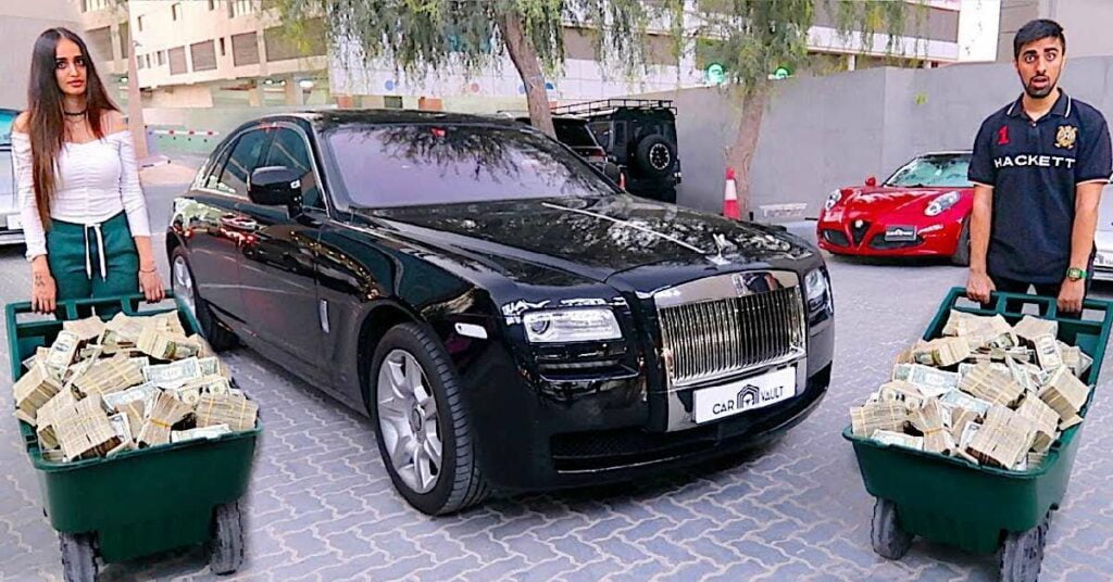 Indian Vlogger Buys Rolls Royce Using $1 Bills