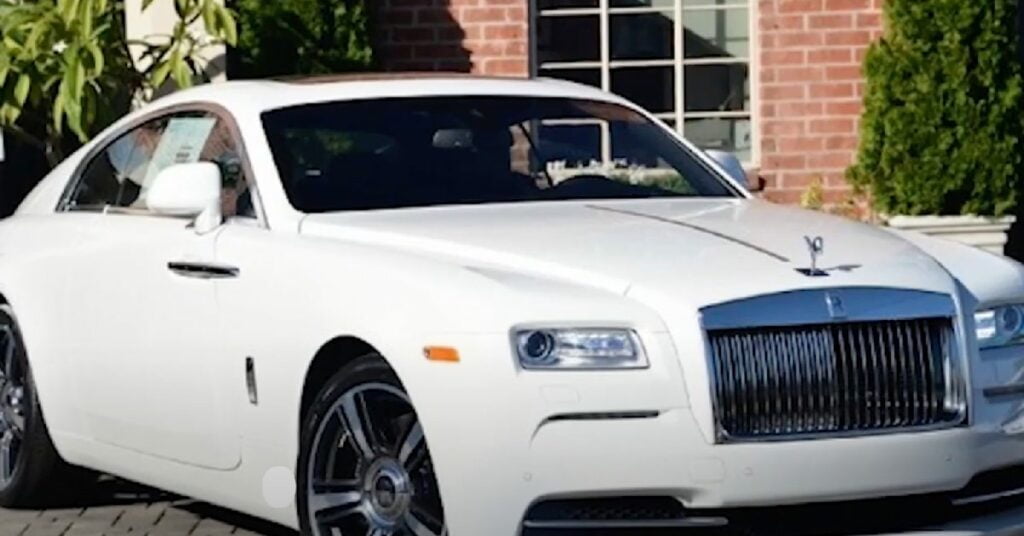 Kevin Gates with his Rolls Royce Wraith