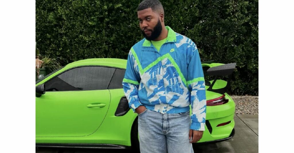 Khalid with his Porsche GT3 RS