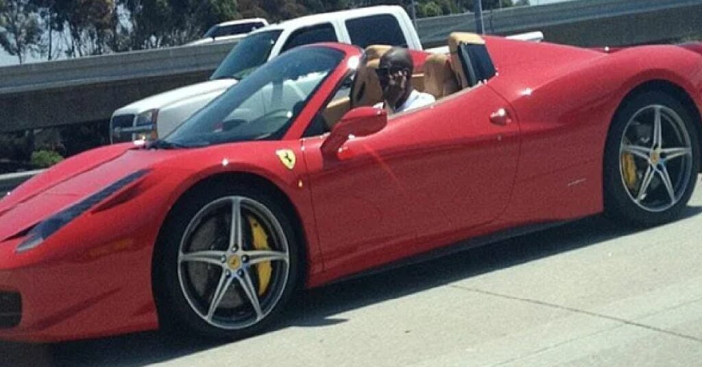 Kobe Bryant Ferrari 458 Italia