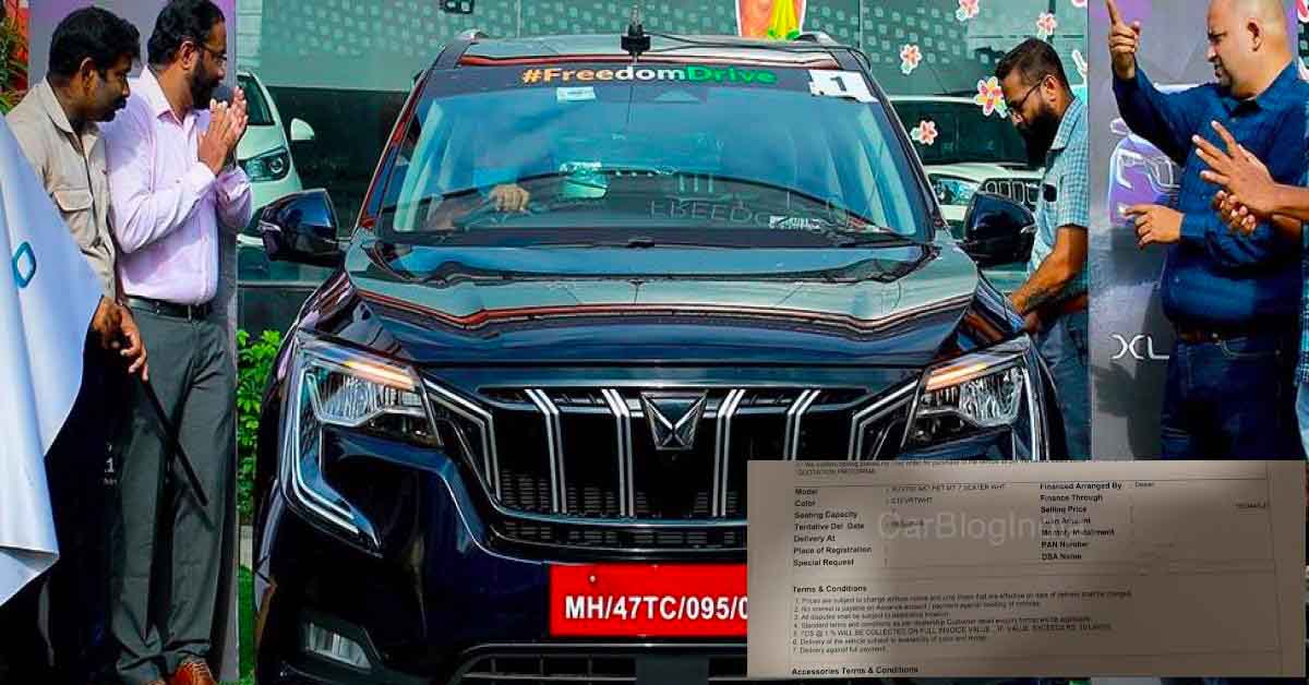 mahindra xuv700 2099 delivery date