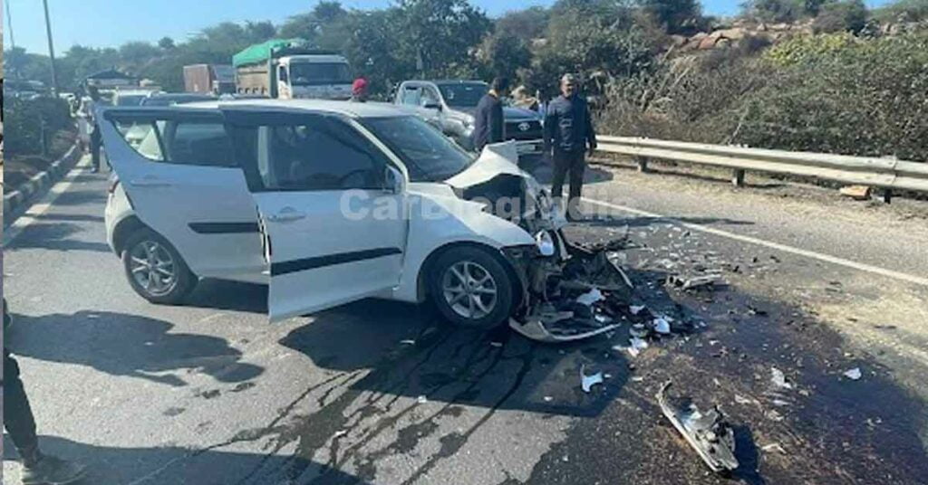 6 month Old Travelling in the Ill fated Maruti Swift Passed Away on the Spot