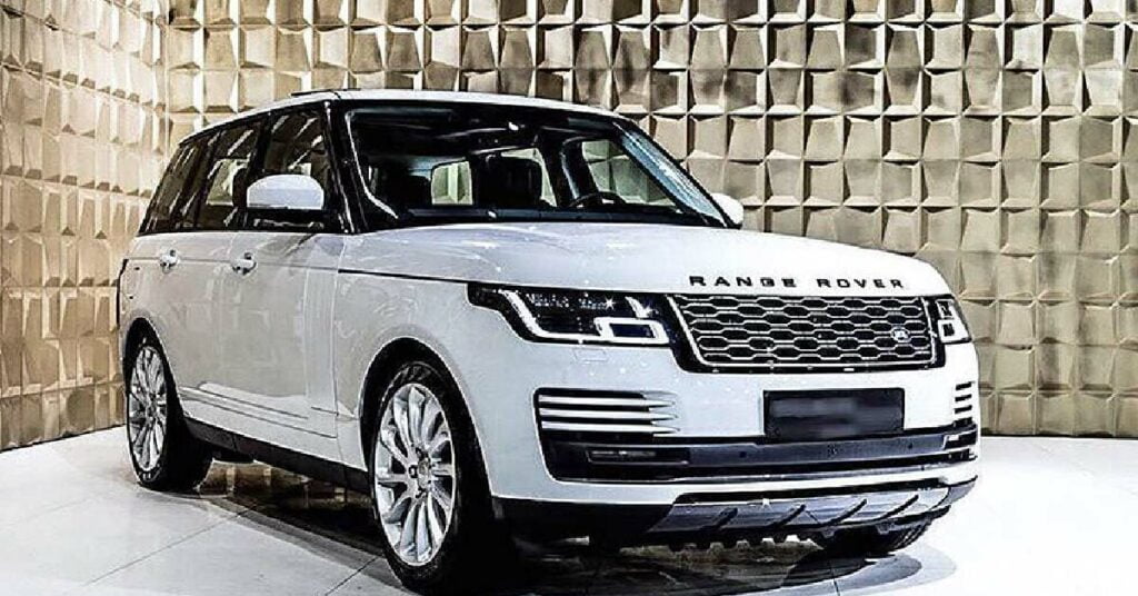 Range Rover of Mihlali Ndamase