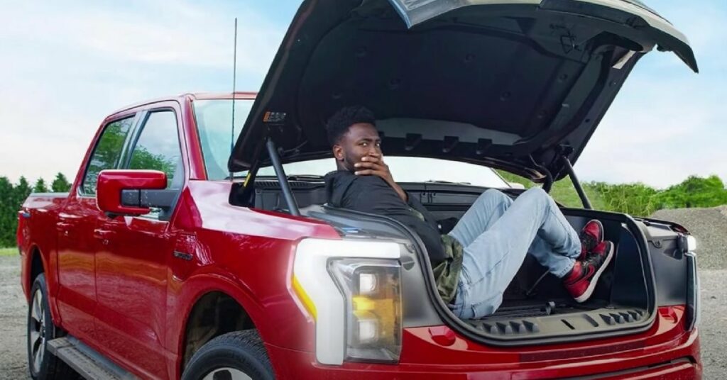 MKBHD with his Ford F-150