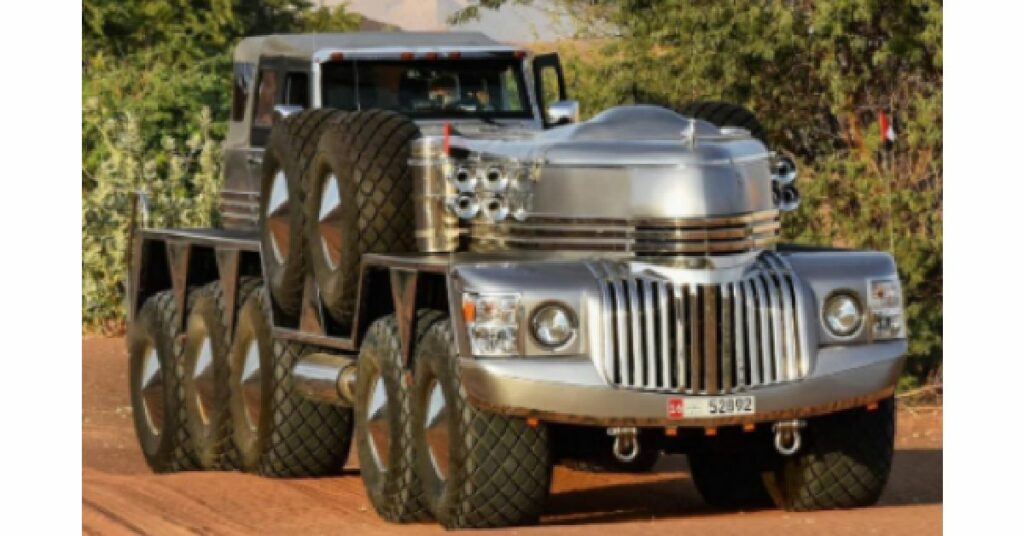 Largest Running Jeep in the World - Rainbow Sheikh