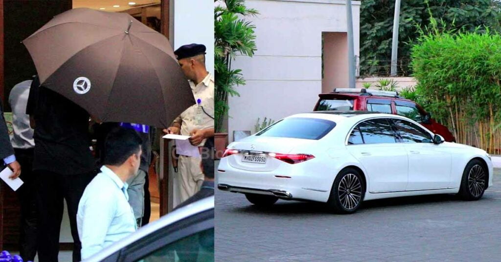 Shahrukh Khan Mercedes S-Class