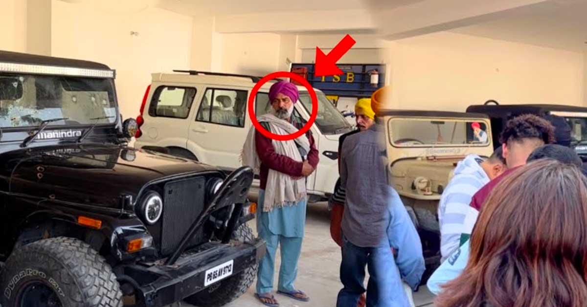 Sidhu Moosewala's Mahindra Thar Visited by Fans