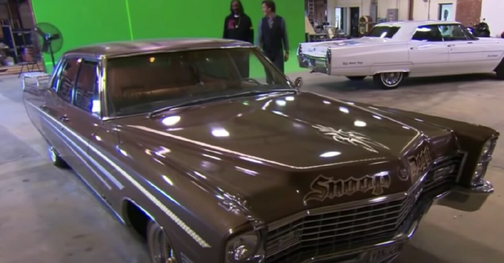 Snoop Dog with his 1969 Cadillac De Ville