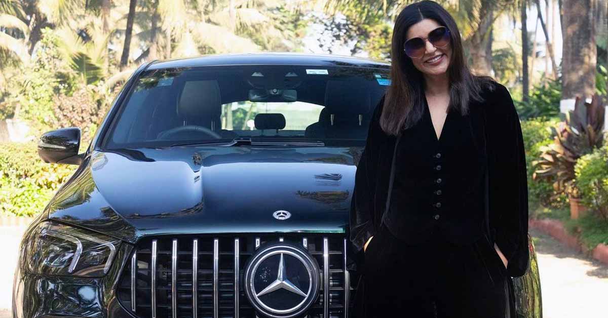 sushmita sen mercedes gle 53 amg coupe