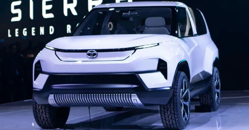 Tata Sierra at Auto Expo 2023