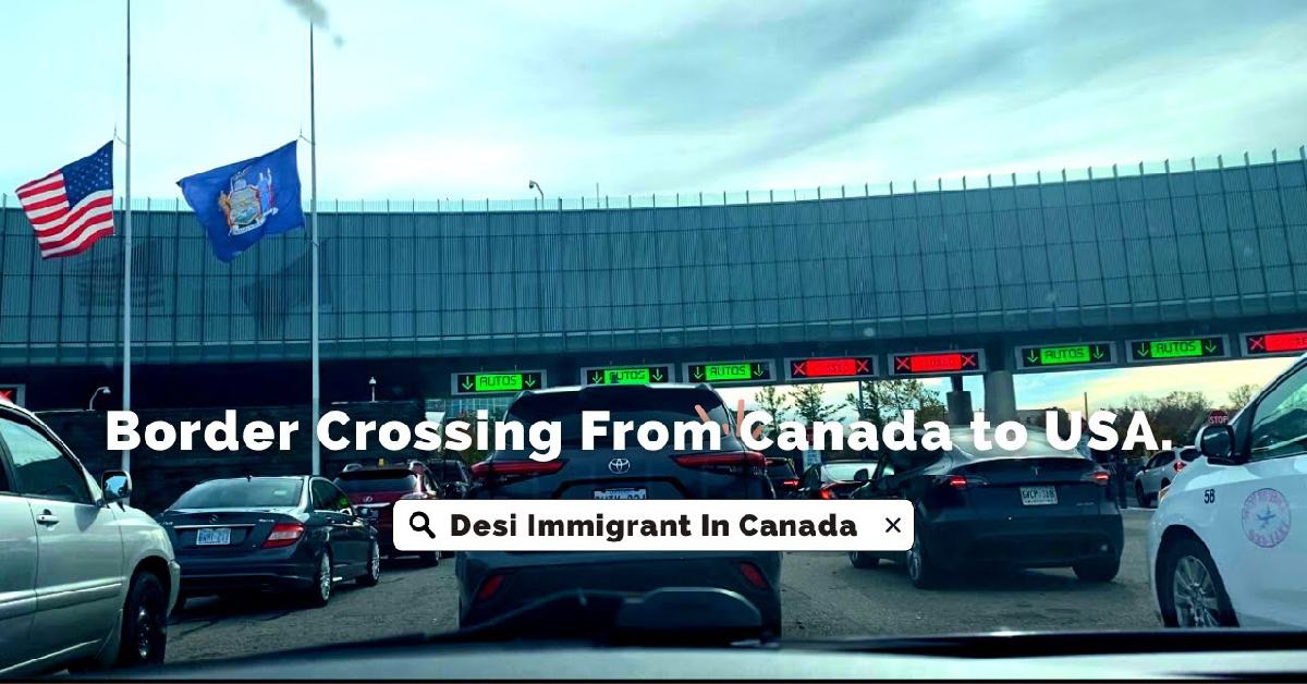 travelling canada to us by car