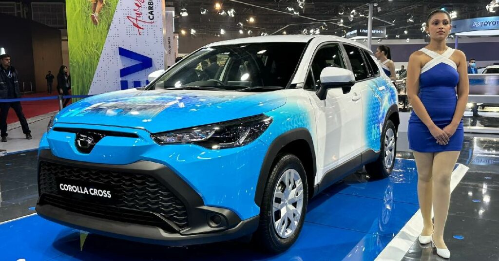 Toyota Corolla Cross H2 Hydrogen Vehicle Concept