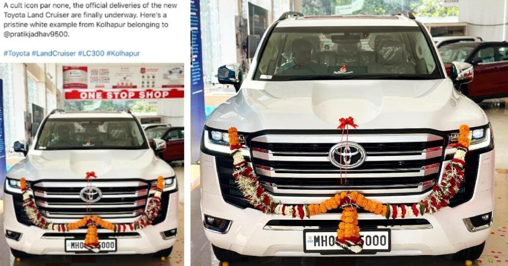 Toyota Land Cruiser Lc300 Deliveries Commence in India