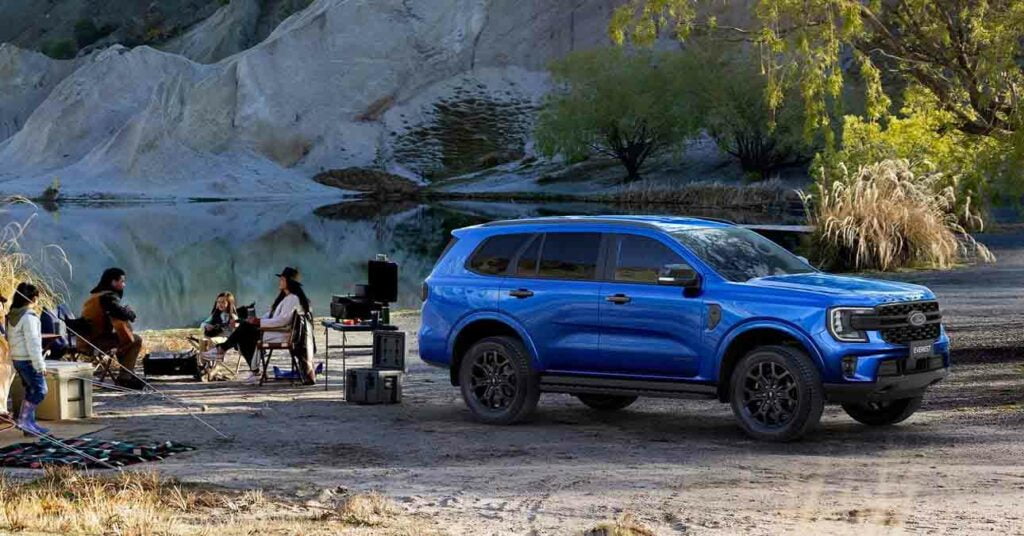 2023 Ford Everest Uae Launch Front Three Quarters