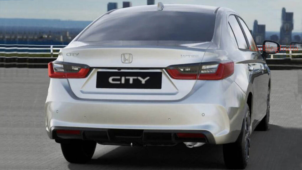 2023 honda city facelift rear