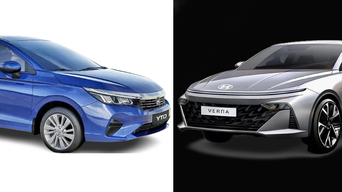 2023 Honda City vs Hyundai Verna next generation