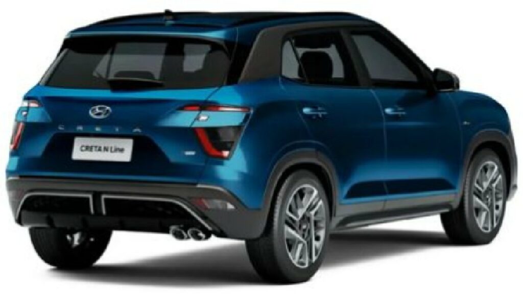 2023 Hyundai Creta N-Line Render Rear Profile