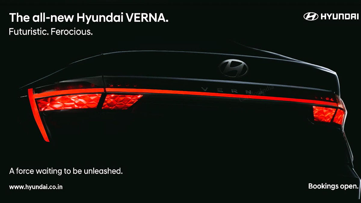 2023 hyundai verna taillights teaser