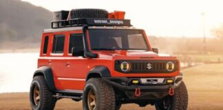5-Door Maruti Jimny Render