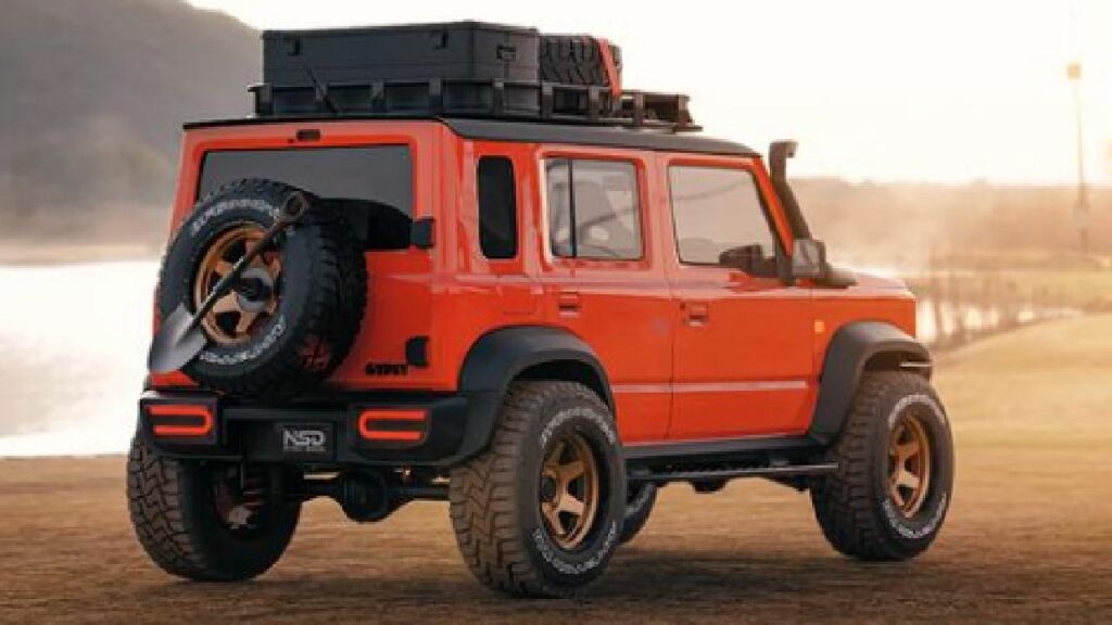 5-Door Maruti Jimny Render