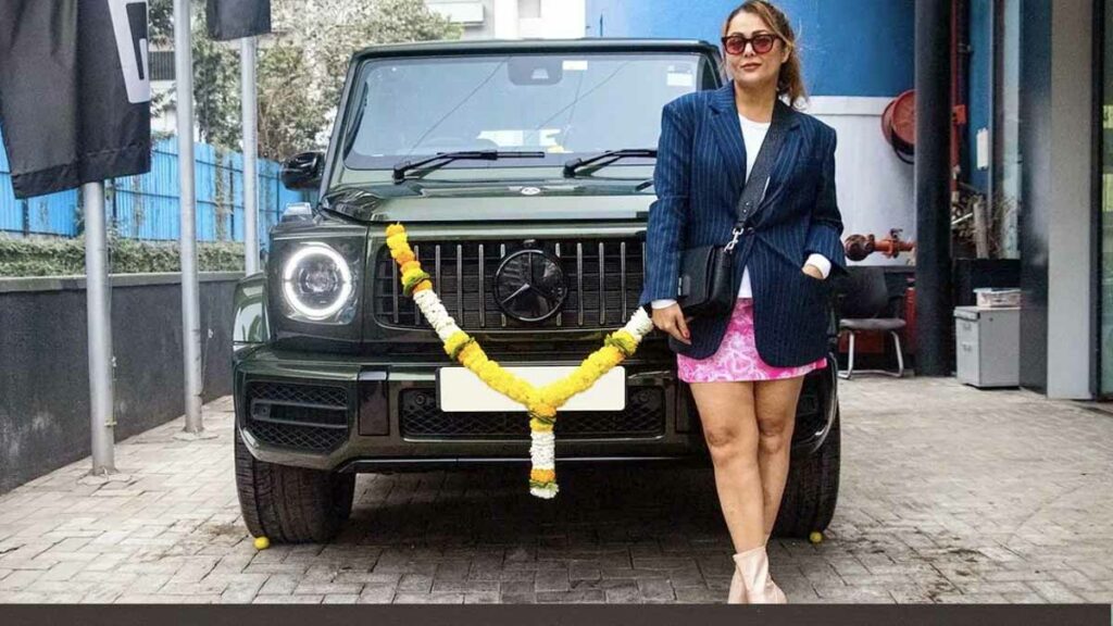 Amrita Arora Mercedes G Wagon