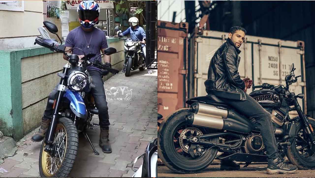 bollywood actors new bikes