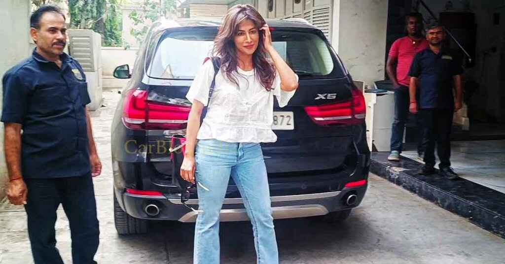 Chitrangada Singh with her BMW X5
