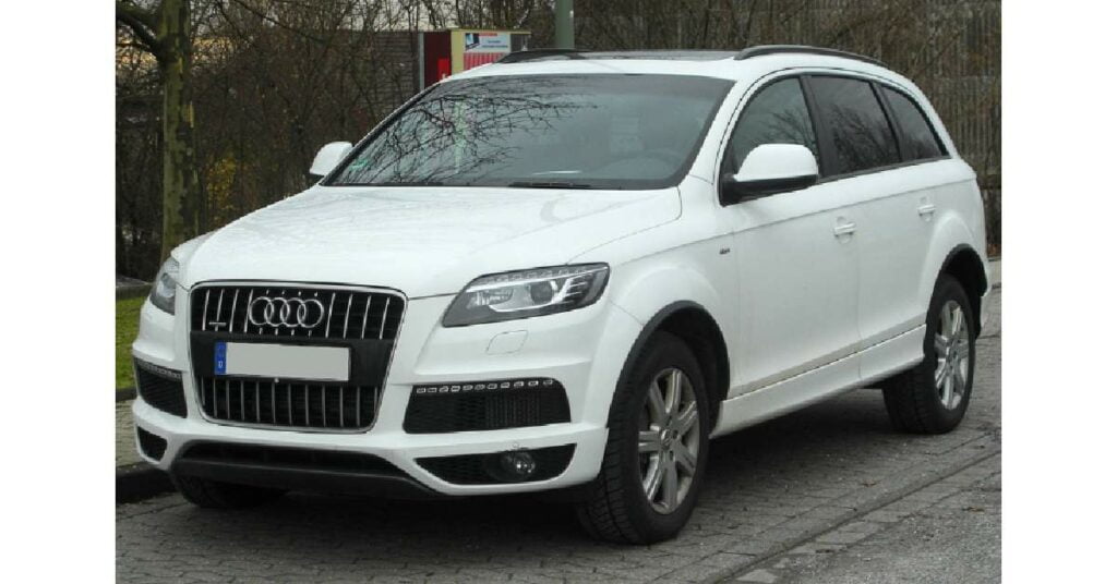 Audi Q7 of Jessica Simpson