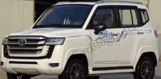 kuluze chinese copycat toyota land cruiser lc300 front