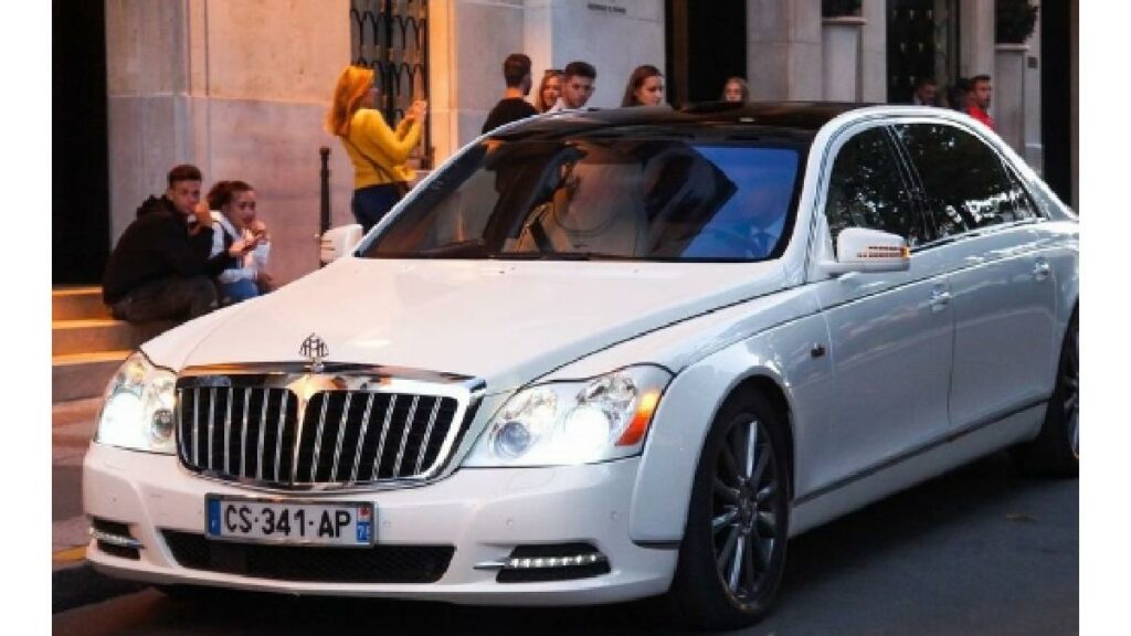 Mercedes-Maybach 62S of Madonna